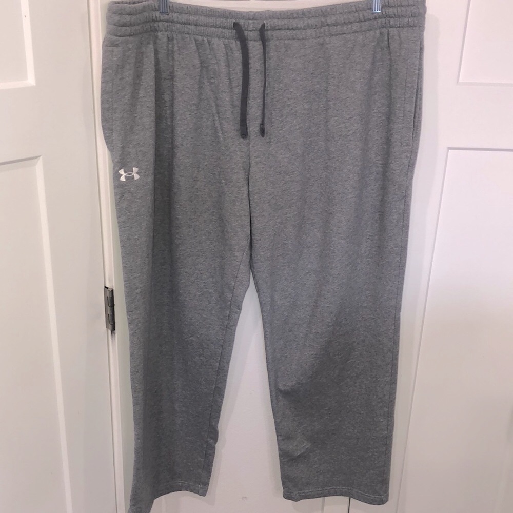 Under Armour Men’s Sweat pant Size 4 XL Grey Activewear At leisure Comfortable